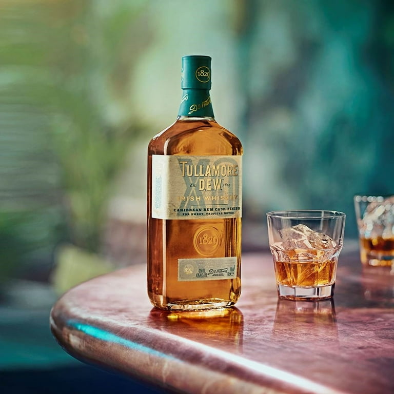 Tullamore D.E.W. XO Caribbean Rum Cask Finish Irish Whiskey, 750ml