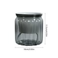 thumbnail image 3 of Blaxill Water Storage Flower Pot, Transparent Plastic Planter, Self-Watering Indoor Pot, Desk Plant Container, 4.52x3.94in, Home Decor, Living Room, 3 of 6