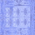 thumbnail image 1 of Ahgly Company Indoor Square Oriental Blue Traditional Area Rugs, 5' Square, 1 of 4