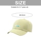 thumbnail image 2 of Gorra de béisbol ajustable de 49 a 52 cm con circunferencia de sombrero para primavera y verano, gorras para el sol para niños y niñas, gorras protectoras solares para niños, 2 of 5