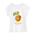 thumbnail image 4 of Camiseta para mujer verano elegante trajes simple cuello redondo camisa para viaje de compras S, 4 of 7