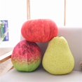thumbnail image 4 of Almohada de fruta de simulación, juguete de peluche, muñeco de peluche de melocotón, manzana y pera, regalo de cumpleaños para niños, almohadas para niños y niñas, 4 of 5