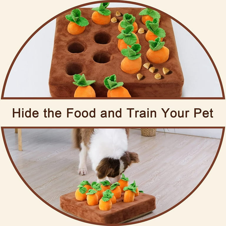 Buy Dogs Toys Pet Supplies Educational Toys Dog Carrot Nose Work Mat Snacks  Hidden Favuit Training Blankets Feeding Supplies Dog Sniff Pads Separation  Anxiety Concentration Improvement Smell Training Chewing Stress Relief  Eating