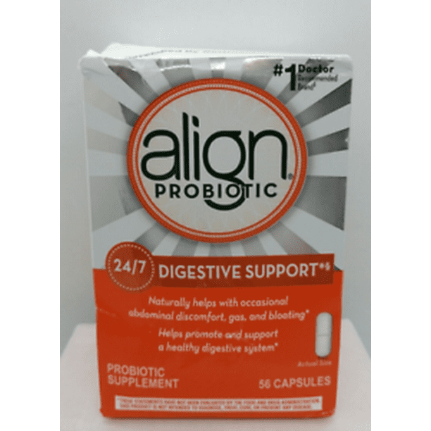 ALIGN PROBIOTIC DIGESTIVE SUPPORT 56 CT EXP 2024+ 9535
