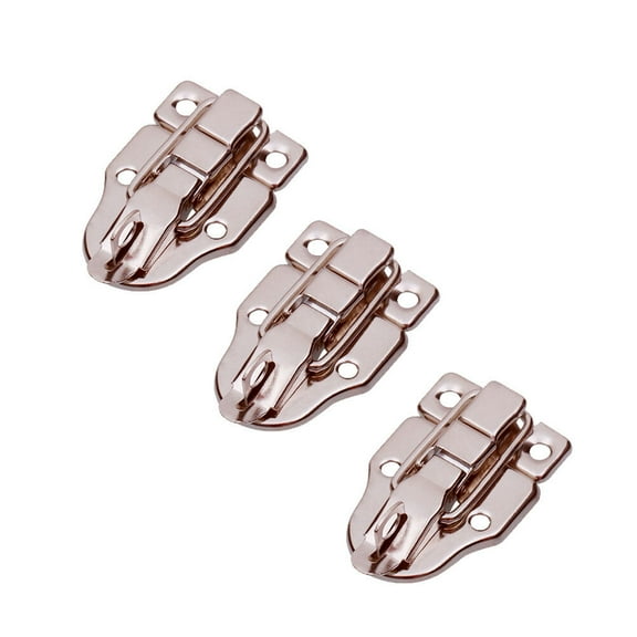 HOOWIFFY 3Pcs Box Latches Durable Iron Latch Hardware for Chests and Cabinets