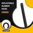thumbnail image 2 of Mantenga el buceo Zapatos de acero inoxidable Spring Strap Gear Clip Piezas de jet con la hebilla rápida Hebilla Suministros Suministros Straps Diver Gadgets Black L kenally OD002514-07B, 2 of 7