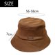thumbnail image 2 of Sombrero de cubo para mujer estilo algodón sombrero de cubo unisex de moda ligero al aire libre caliente diversión verano playa vacaciones, 2 of 6