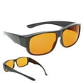 thumbnail image 4 of Gafas bloqueadoras de luz azul lentes ámbar-naranja gafas antifatiga ocular para juegos lectura adolescentes niños TV, 4 of 8