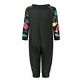 thumbnail image 5 of Meihuid Christmas Family Matching Pajamas Set Cute Santa Print Tops and Pants Pajama PJS Sets Sleepwear for Family, 5 of 10