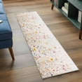 thumbnail image 4 of Spring Flowers 2'x6' Runner Rug, Watercolor Wildflowers Farmhouse Floral Washable Non-Slip Area Rugs for Hallway Kitchen Floor Bedroom Entryway, Laundry Carpet Decoration Indoor Mat, 4 of 9