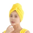 thumbnail image 2 of Fundas de toallas para el cabello: toallas absorbentes de secado rápido, paquete de 3 para mujeres con cabello rizado, largo, húmedo y grueso, 2 of 5