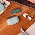 thumbnail image 3 of elago Duo Case Designed for Apple AirPods Pro Case, 2 Caps + 1 Body [ Dark Brown, Medium Grey + Baby Mint ], 3 of 7