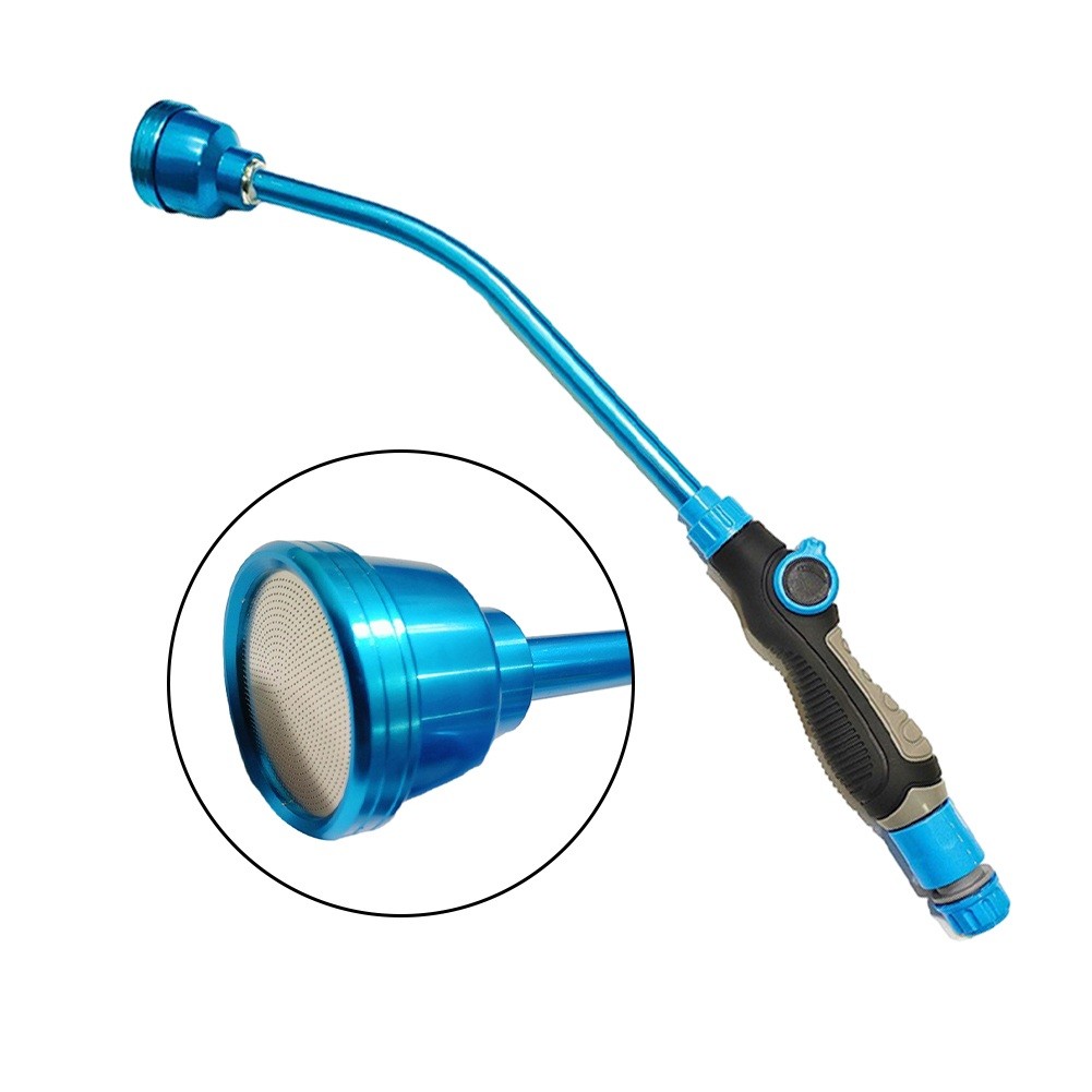 yaaqii Detachable Garden Hose Nozzle Garden Watering Long Pole 1000Hole Watering Nozzle