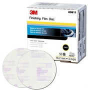 3M Hookit Finishing Film Abrasive Disc 260L, 00911, 3 in, P600, 50 discs per carton,Gold