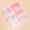 Pink04, variant on Unisex Soft Absorbent Snap Closure Polyester Drool Bib, Pink, Infant, 6 Pack