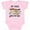 AD-Pink, variant on My Papa Loves Me with Sloth and Hearts Boys or Girls Baby Bodysuit
