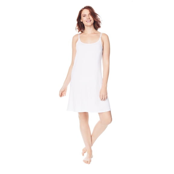 Comfort Choice Plus Size Full Microfiber Slip
