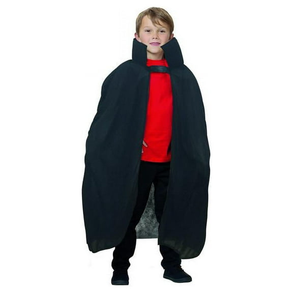 Northlight Black Vampire Boys Cape Halloween Children's Costume Accessory - Ages 7-9 Years
