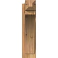 thumbnail image 2 of Ekena Millwork 6"W x 20"D x 24"H Thorton Rough Sawn Craftsman Outlooker, Western Red Cedar, 2 of 4