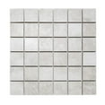 thumbnail image 3 of The Tile Life Nimbus 2" x 2" Blanco Matte Porcelain Mosaic Floor and Wall Tile, 1 Sheet, 3 of 10