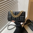 thumbnail image 4 of Cute clutch purse and artificial leather handbag for dating and daily commuting. - black, 4 of 5