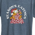 thumbnail image 3 of Garfield - Seasons Eatings - Women's Short Sleeve Graphic T-Shirt, 3 of 5