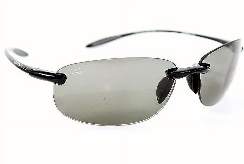 Eyewear Sunglasses 7318 Nuvino Sport Sunglasses Shiny Black Frame - image 3 of 4