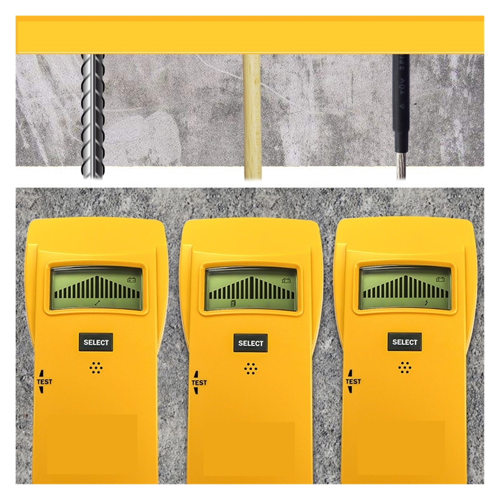 Wall Detection Instrument Wall Wire Metal Dark Line Instrument Load-bearing Wall Concrete Steel Bar Scanner ,Accurate and Quick - 0_TS530