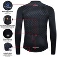 thumbnail image 5 of Maillot de ciclismo de invierno X-TIGER, maillot térmico de polar de manga larga para hombre, ropa de ciclismo que mantiene el calor, camiseta de ciclismo de carreras, 5 of 5