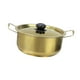 thumbnail image 4 of Olla coreana para ramen, fideos, olla con tapa, práctica, de acero inoxidable 16 centímetros, 4 of 9