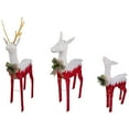 thumbnail image 4 of Northlight Lighted Reindeer Family Outdoor Christmas Decoration - 52.5" - Warm White -Set of 3, 4 of 5