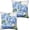Blue Hydrangea, variant on Fall Throw Pillow Covers 22x22 Set of 2 Maple Leaf Pillow Covers Maple Forest Outdoor Pillow Covers Autumn Sunset Sunshine Pillow Case for Living Room Couch