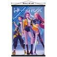thumbnail image 3 of Netflix KPop Demon Hunters (2025) - Huntrix Hero Group Wall Poster with Magnetic Frame, 22.375" x 34", 3 of 5