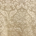 thumbnail image 4 of Fabric Mart Direct Cream Burnout Velvet Fabric By The Yard, 54 inches or 137 cm width, 4 Continuous Yards Cream Velvet Fabric, Damask, Upholstery Drapery Curtain Wholesale Fabric, Window Treatment, 4 of 5