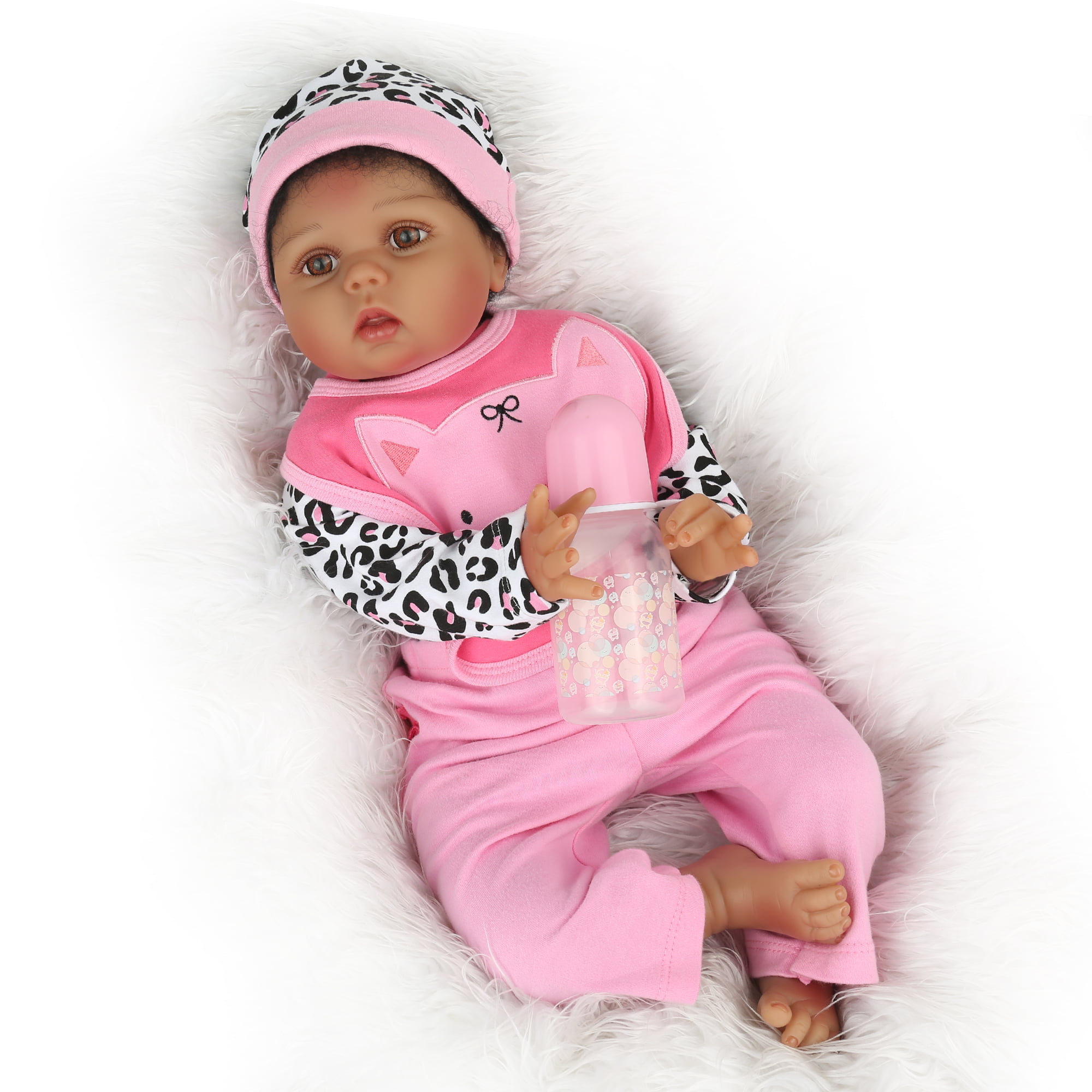 22 Inch African American Reborn Baby Doll Girl Tisha Reborn Soft Silicone  Baby Dolls for Kids - China Reborn Baby Doll and Vinyi price