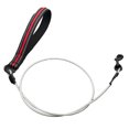 thumbnail image 1 of Qiaoxi Pet Traction Rope Reflective Strip Design Anti-bite Steel Wire Walking Dog Belt Leash, 1 of 8