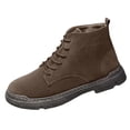 thumbnail image 2 of AUDeals Men's Chukka Boots, Warm Suede Lace Up Ankle Shoes with Durable Comfort, Classic Outdoor and Work Style, 2 of 7