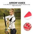 thumbnail image 3 of LOLIPPYY 50Pcs Arrow Vanes Rubber Arrow Rubber Fletchings Archery Supplies, 3 of 7