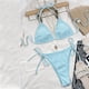 thumbnail image 3 of Conjunto de bikini de dos piezas cómodo con contraste de pecho alto para mujer OAVQHLG3B Store lin121212, 3 of 4