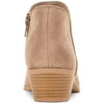 thumbnail image 3 of Style & Co. Womens Wileyy  Faux Suede Comfort Booties, 3 of 3