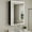16x24'' Left Hinge Black, variant on Lxmons Medicine Cabinet with LED Lights and Mirror, 16 x 24 Inch Surface or Recessed Mounted Bathroom Cabinet, 3-Color Light, Clock&Temp, Defogger, Memory Function, Outlet & USB, Dimmer, Black