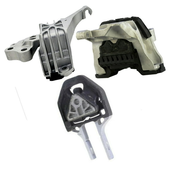 CF Advance Compatible with 13-16 Dodge Dart 2.4L L4 Front, Rear Engine Motor and Automatic Transmission Mount Set 3PCS A5899 A5823 A5690 2013 2014 2015 2016