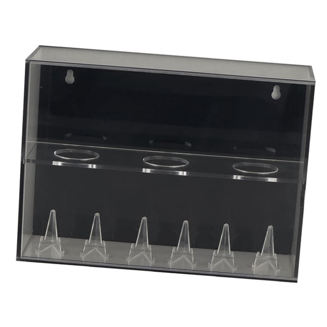 Siruishop Baseball Display Case Clear Autograph Dustproof Baseball Ball Display Holder