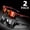 Red+Black, variant on 2-Pack Polarized Athletic Glasses, with Protection Function, Fully Surrounded by Unisex Design, Perfect for Fishing, Cycling and Outdoor Activities, Comfortable Fit Travel and Leisure Clothing