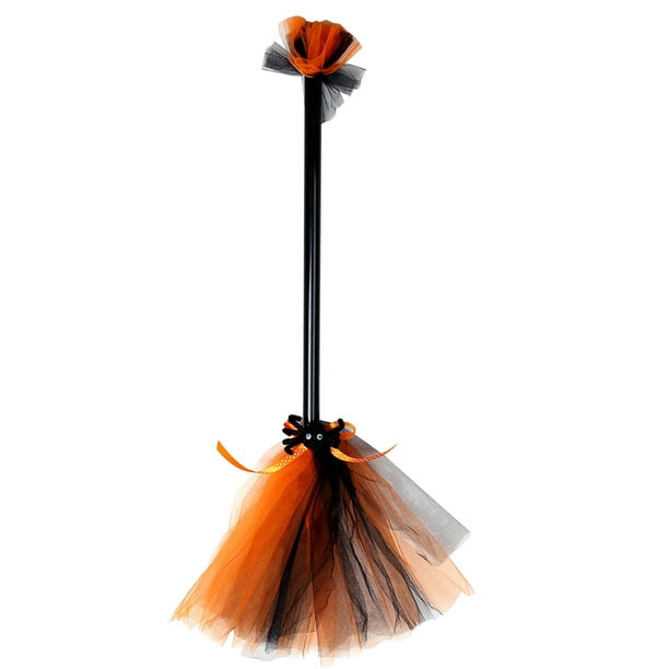 Decoración de Halloween Bruja Voladora Palo de escoba Fiesta Traje de baile Accesorios Vestir Wmkox8yii fhajkh4100