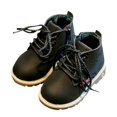 thumbnail image 3 of PEASKJP Boots for Girls Side Zipper Windproof Short Boots, Black 25, 3 of 5