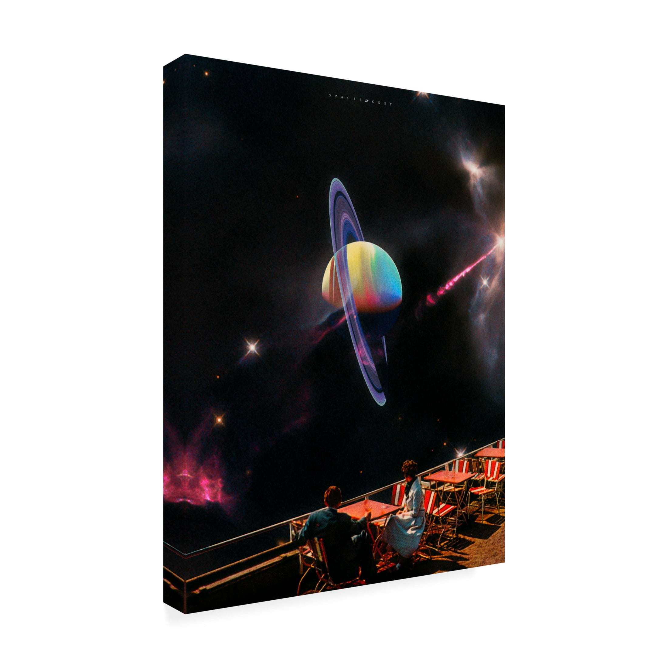 Trademark Fine Art spacerocket art 520 Canvas Wall Art