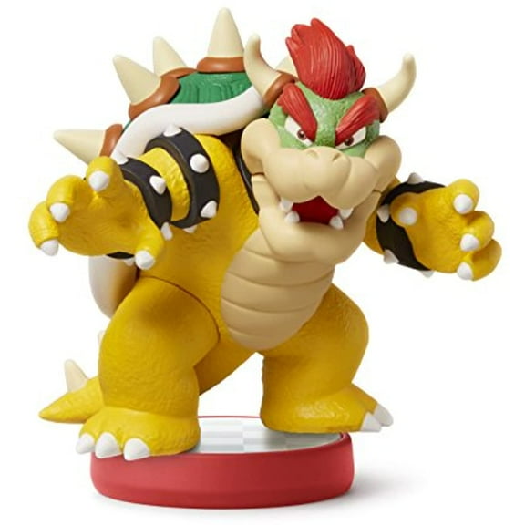 Super Mario Bros Amiibo Action Figure, Bowser, 5.8 oz