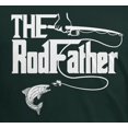 thumbnail image 4 of Old Glory Mens Father's Day Rod Father Fishing Short Sleeve Graphic T Shirt, 4 of 6