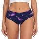 thumbnail image 1 of Fotbe Eggplant Calzones Estampados para Mujer – Ropa Interior de Algodón, Cómoda, Suave y Elástica-4X-Large, 1 of 6